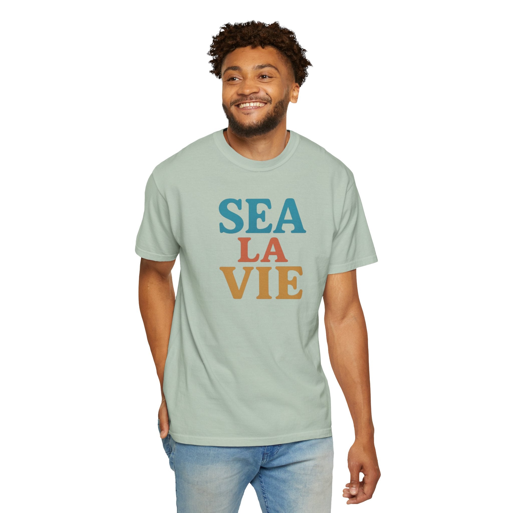 Maison Nautique "Sea La Vie" Vintage Tee, Unisex - Maison Nautique 