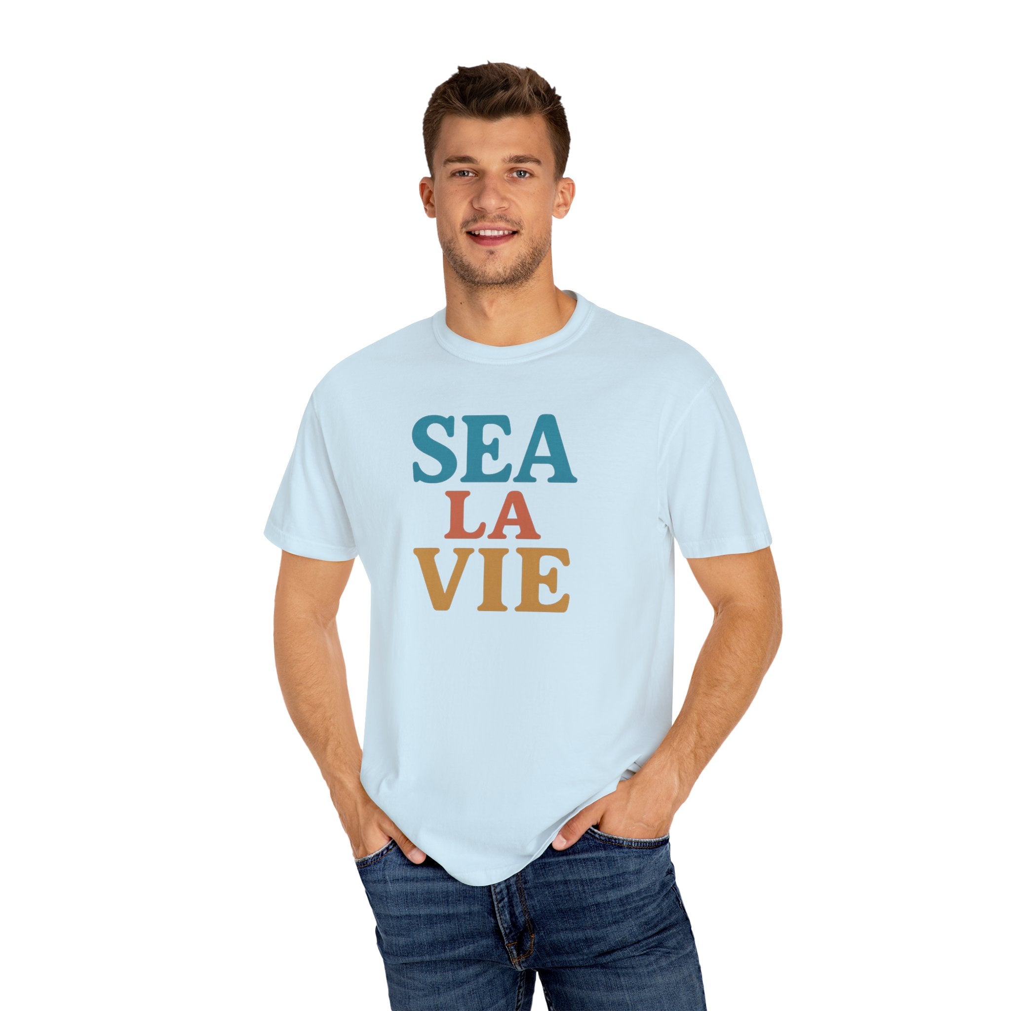 Maison Nautique "Sea La Vie" Vintage Tee, Unisex - Maison Nautique 