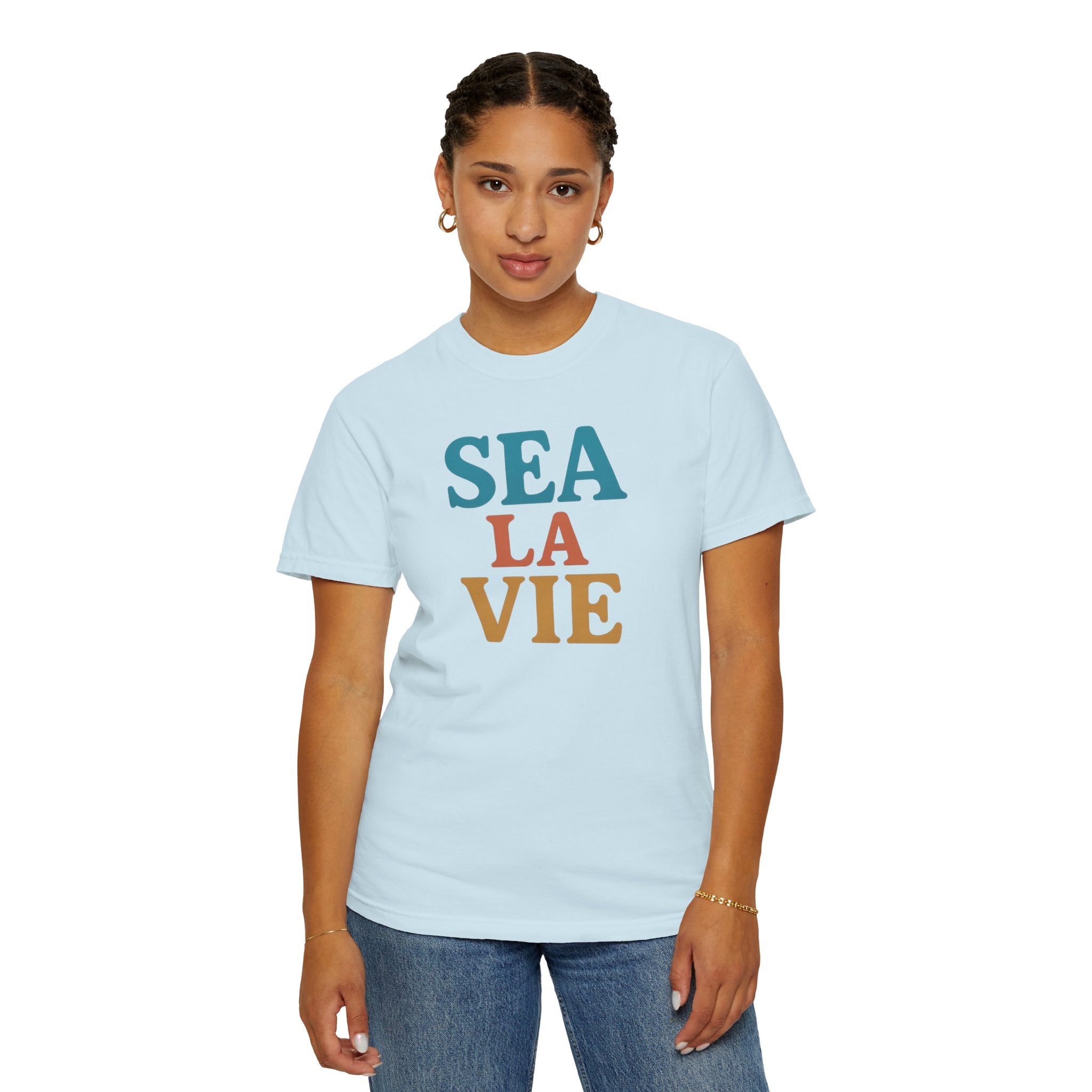 Maison Nautique "Sea La Vie" Vintage Tee, Unisex - Maison Nautique 