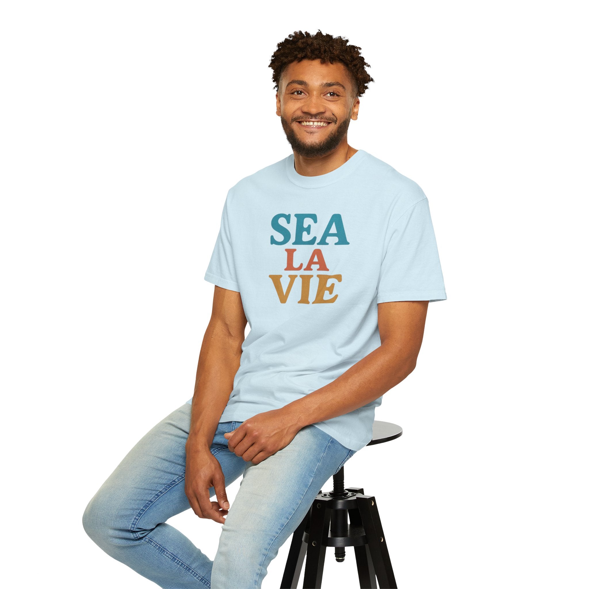 Maison Nautique "Sea La Vie" Vintage Tee, Unisex - Maison Nautique 