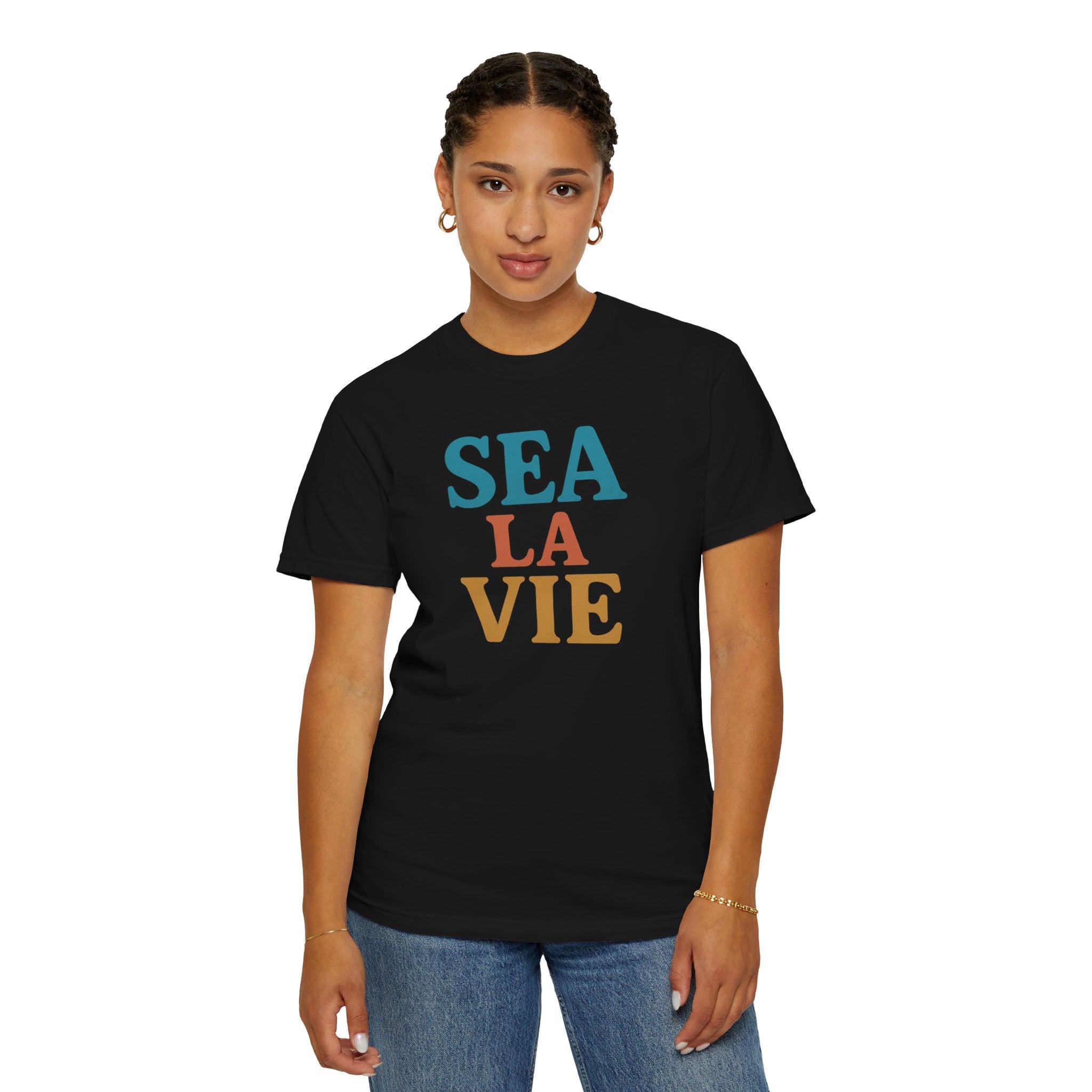 Maison Nautique "Sea La Vie" Vintage Tee, Unisex - Maison Nautique 
