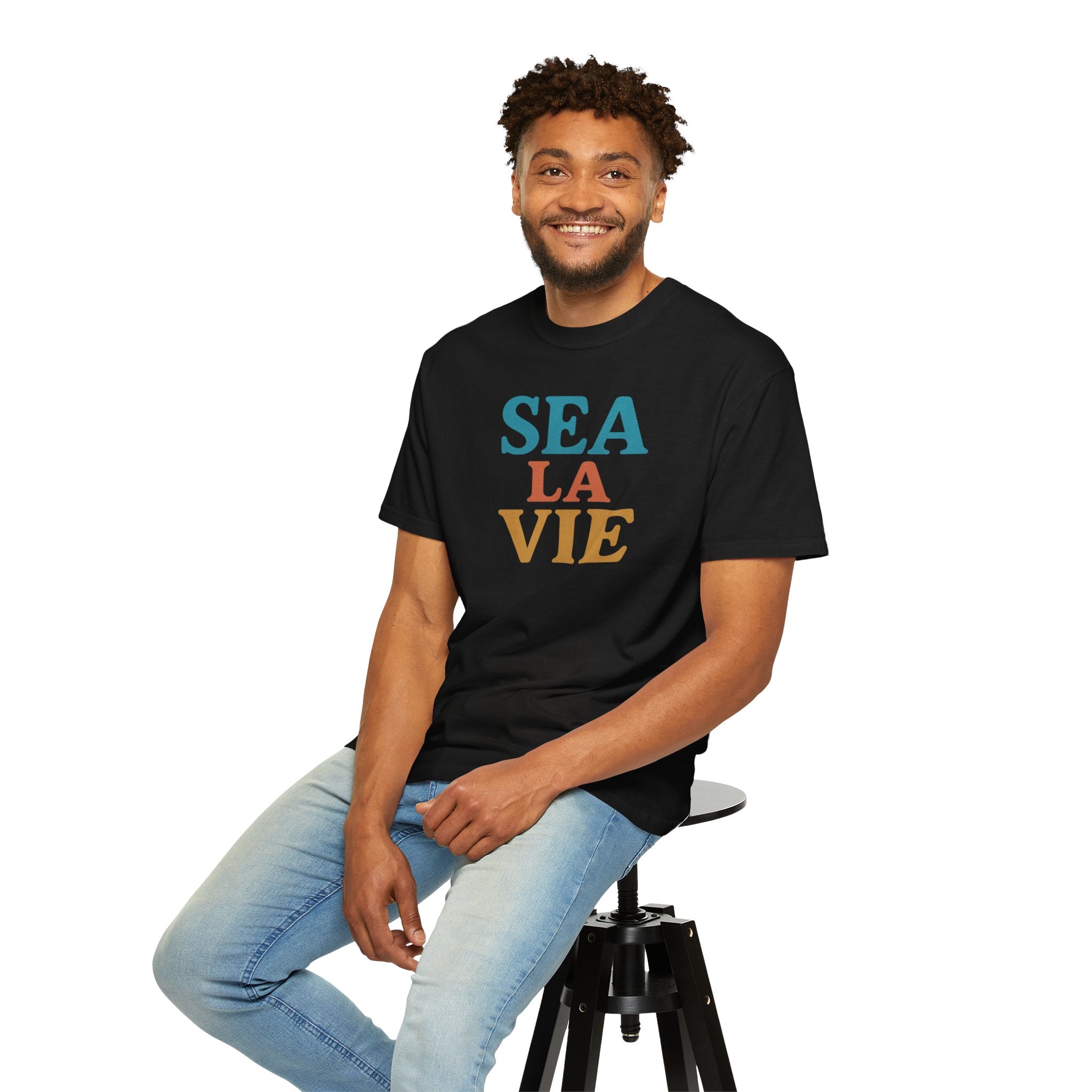 Maison Nautique "Sea La Vie" Vintage Tee, Unisex - Maison Nautique 