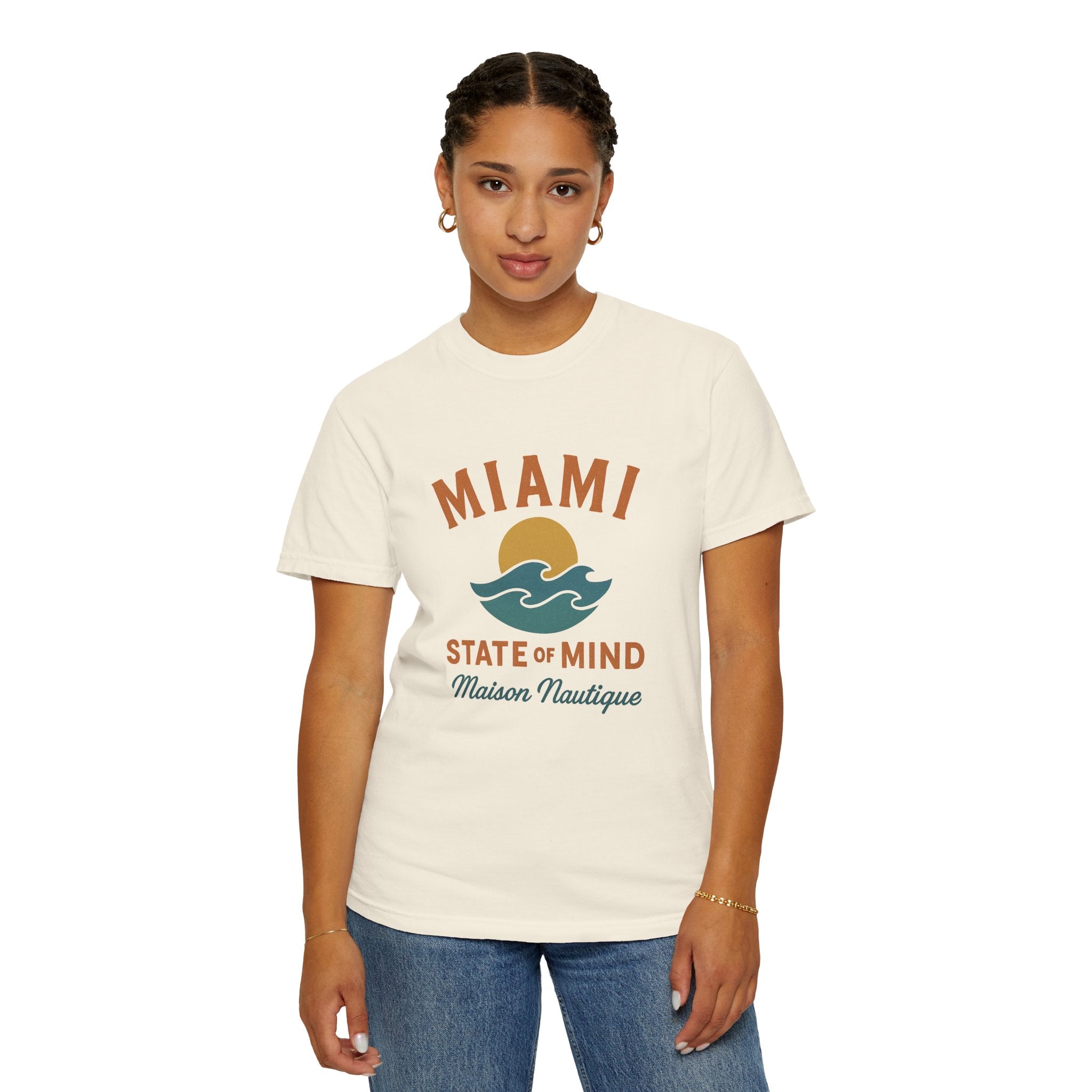 Miami State of Mind – Unisex Coastal Tee - Maison Nautique 