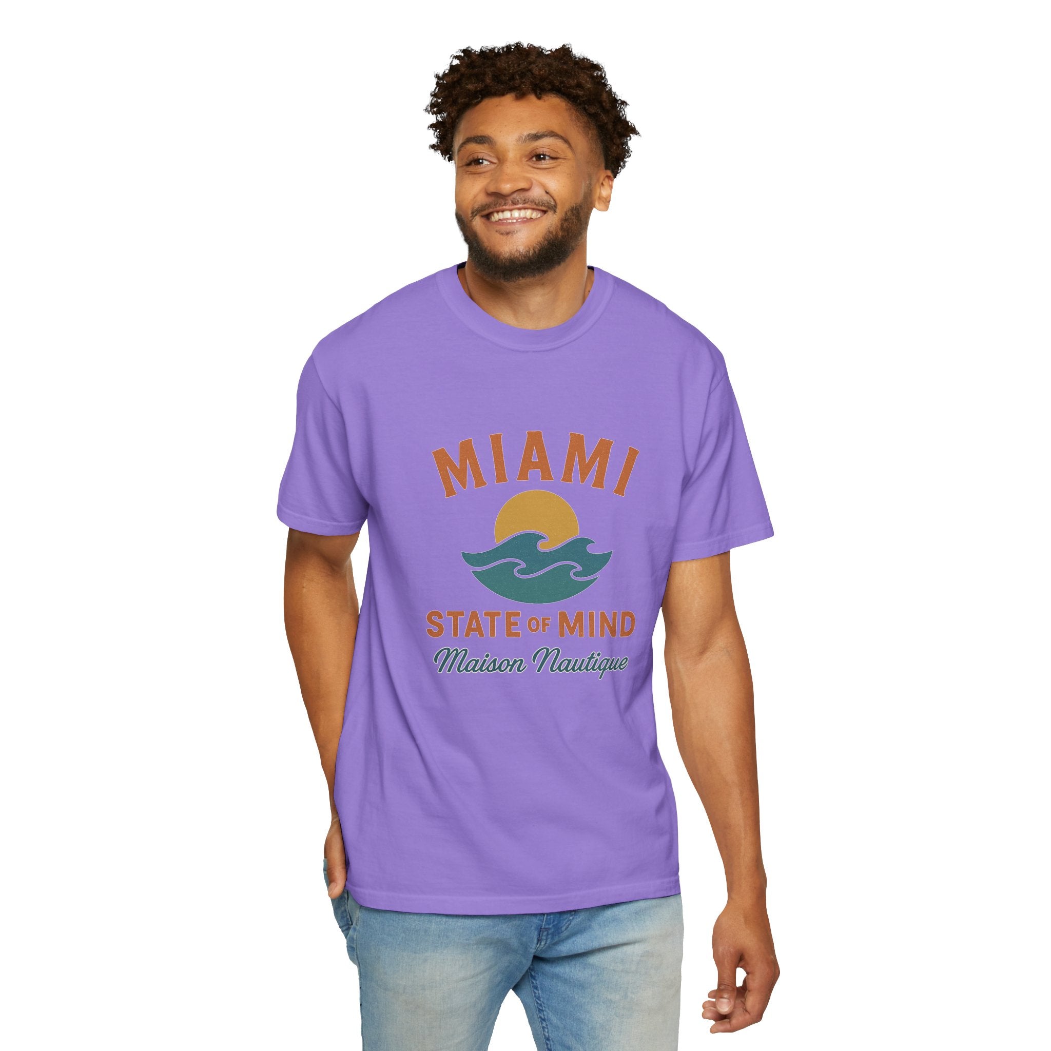 Miami State of Mind – Unisex Coastal Tee - Maison Nautique 