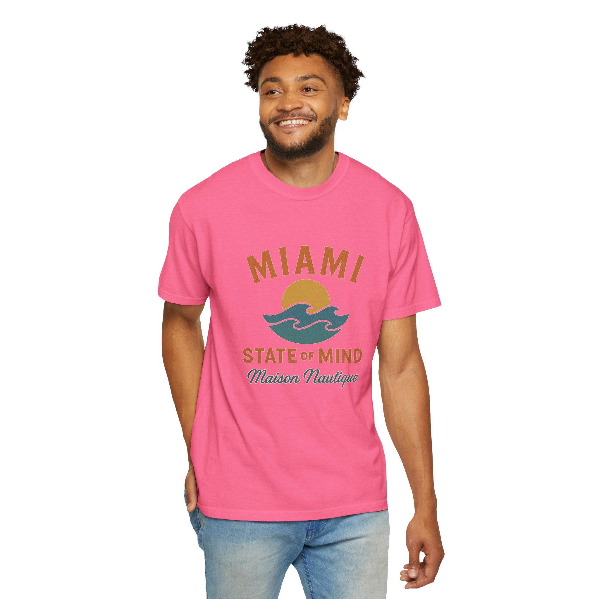 Miami State of Mind – Unisex Coastal Tee - Maison Nautique 