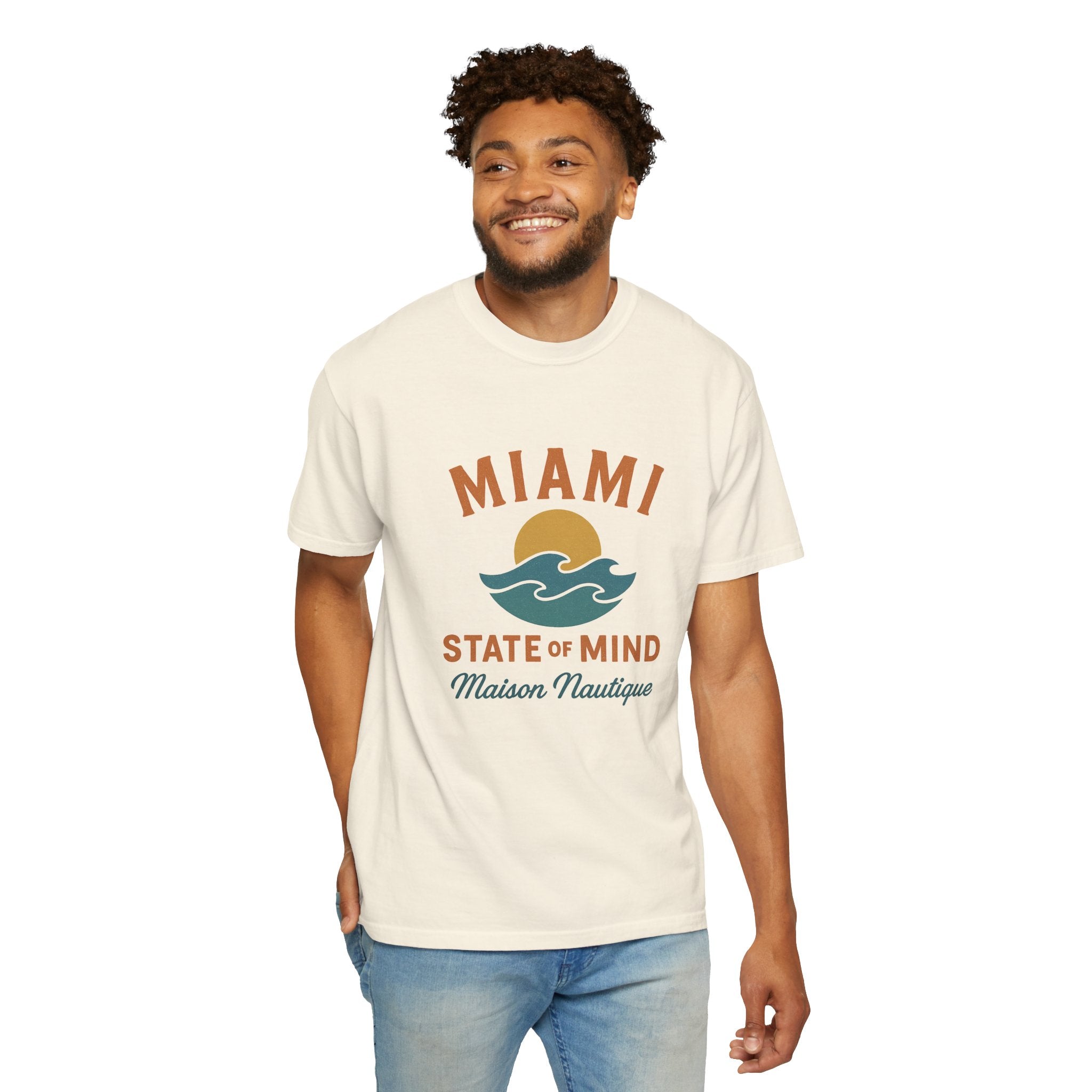 Miami State of Mind – Unisex Coastal Tee - Maison Nautique 