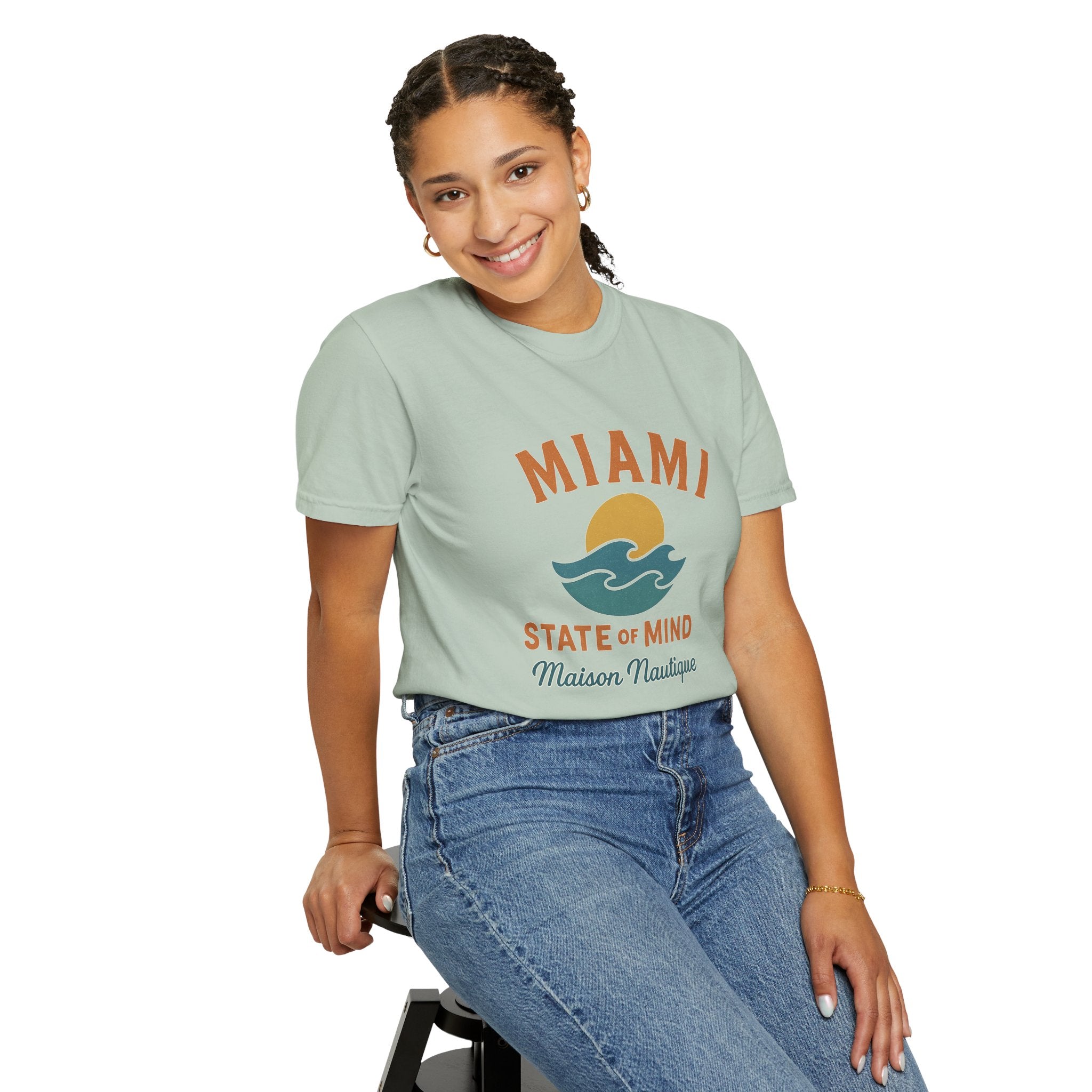 Miami State of Mind – Unisex Coastal Tee - Maison Nautique 