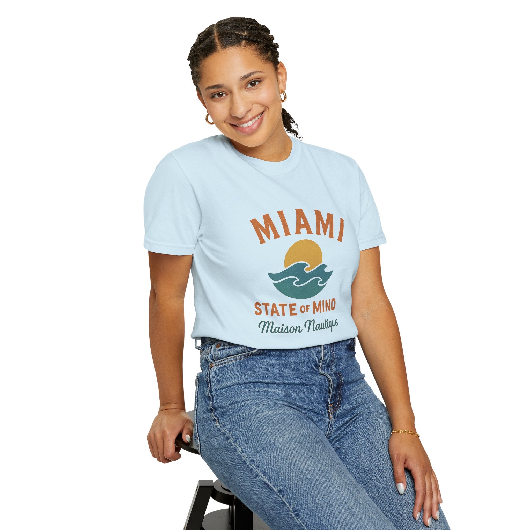 Miami State of Mind – Unisex Coastal Tee - Maison Nautique 