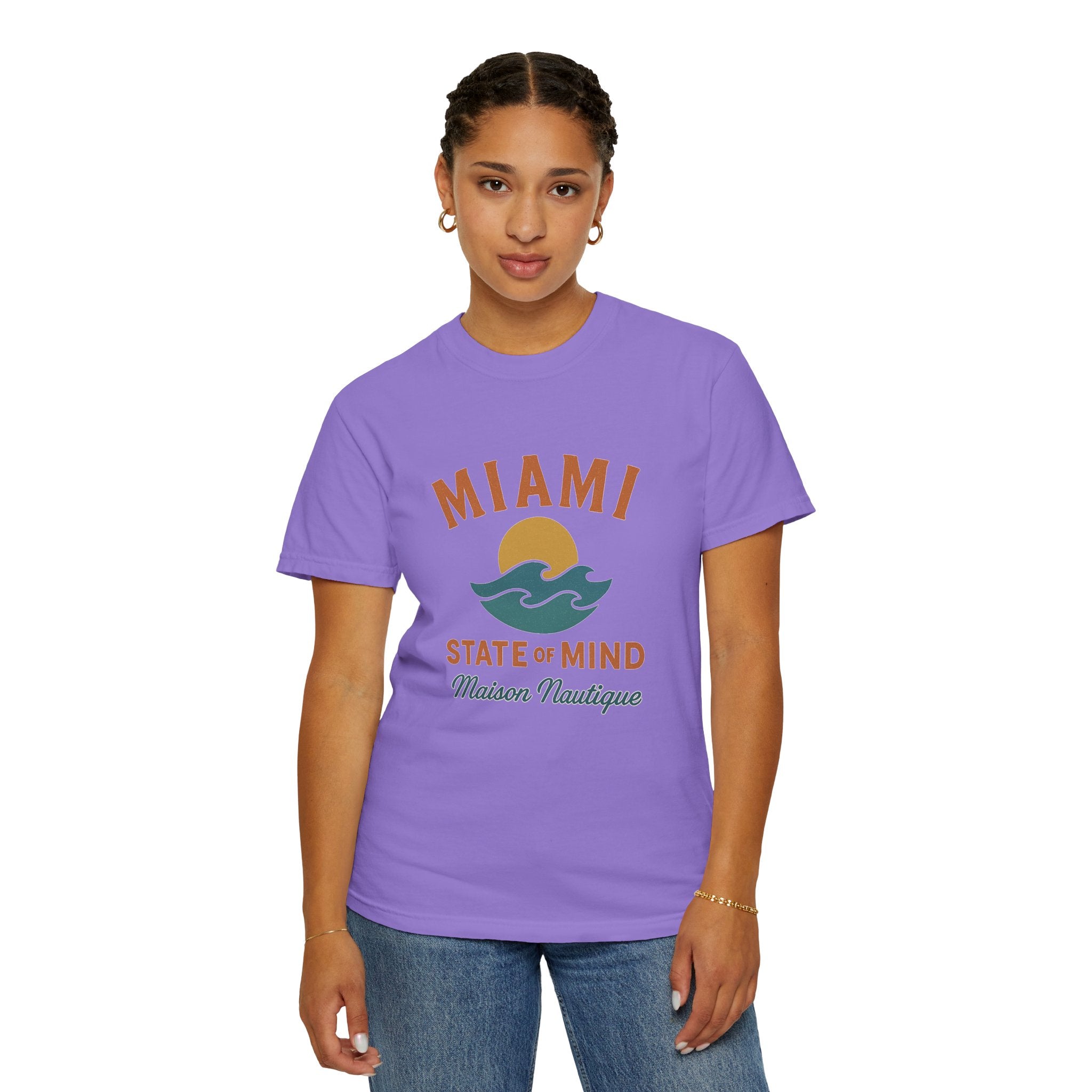 Miami State of Mind – Unisex Coastal Tee - Maison Nautique 