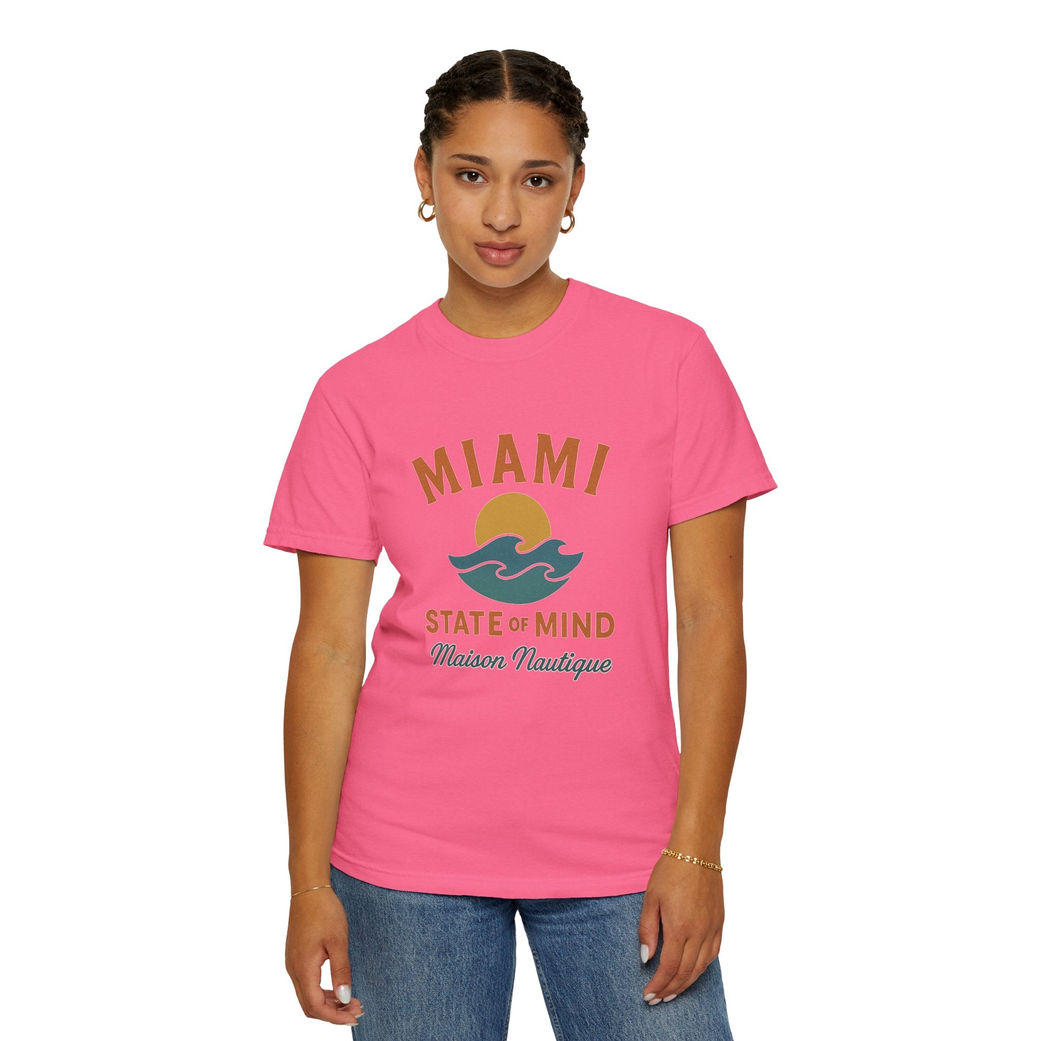 Miami State of Mind – Unisex Coastal Tee - Maison Nautique 