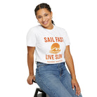 Sail Fast, Live Slow – Unisex Nautical Tee - Maison Nautique 