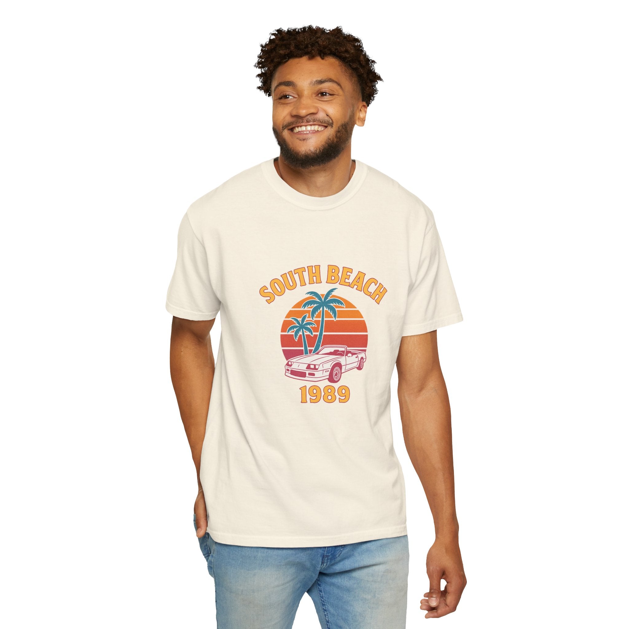 South Beach 1989 – Vintage Miami Unisex Tee - Maison Nautique 