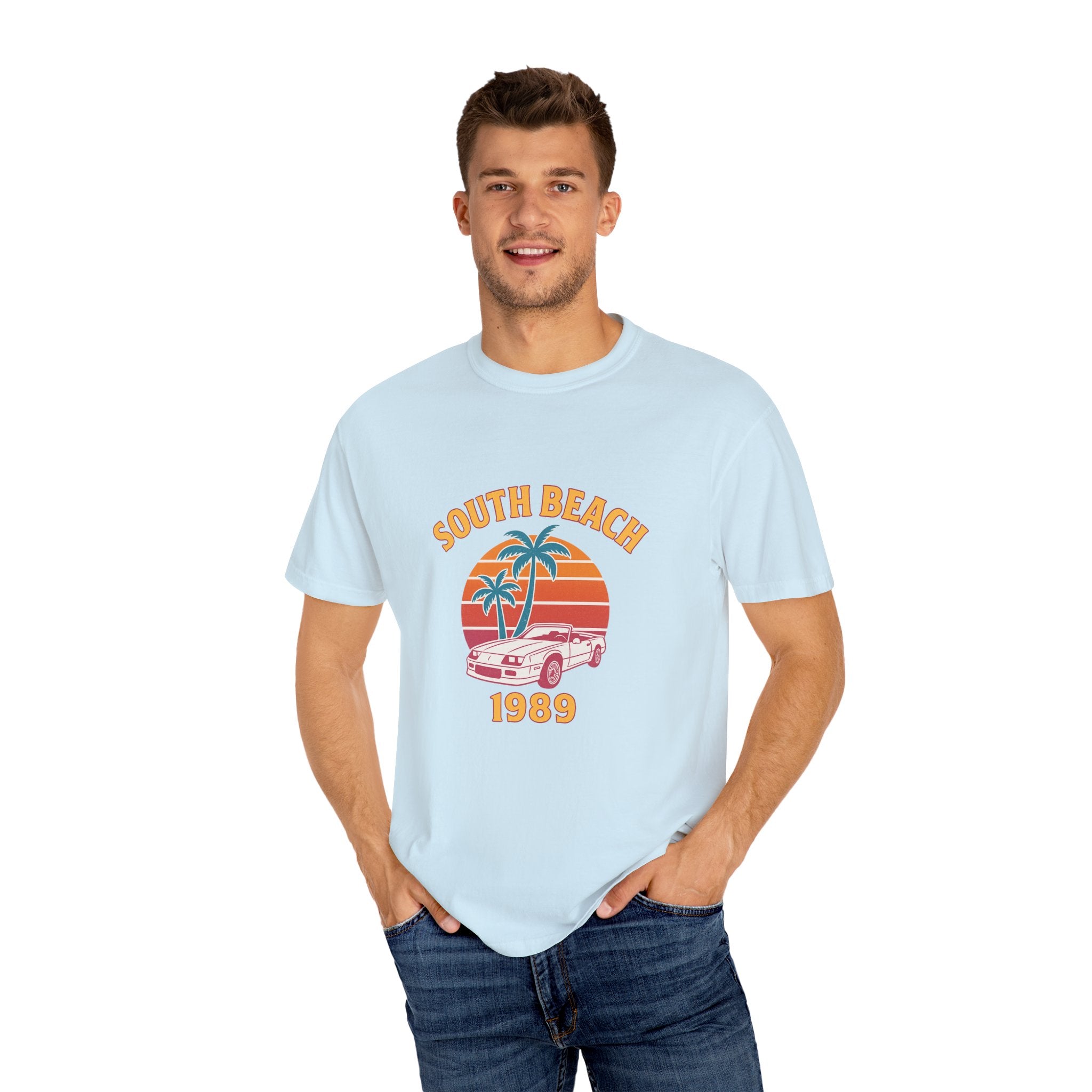 South Beach 1989 – Vintage Miami Unisex Tee - Maison Nautique 