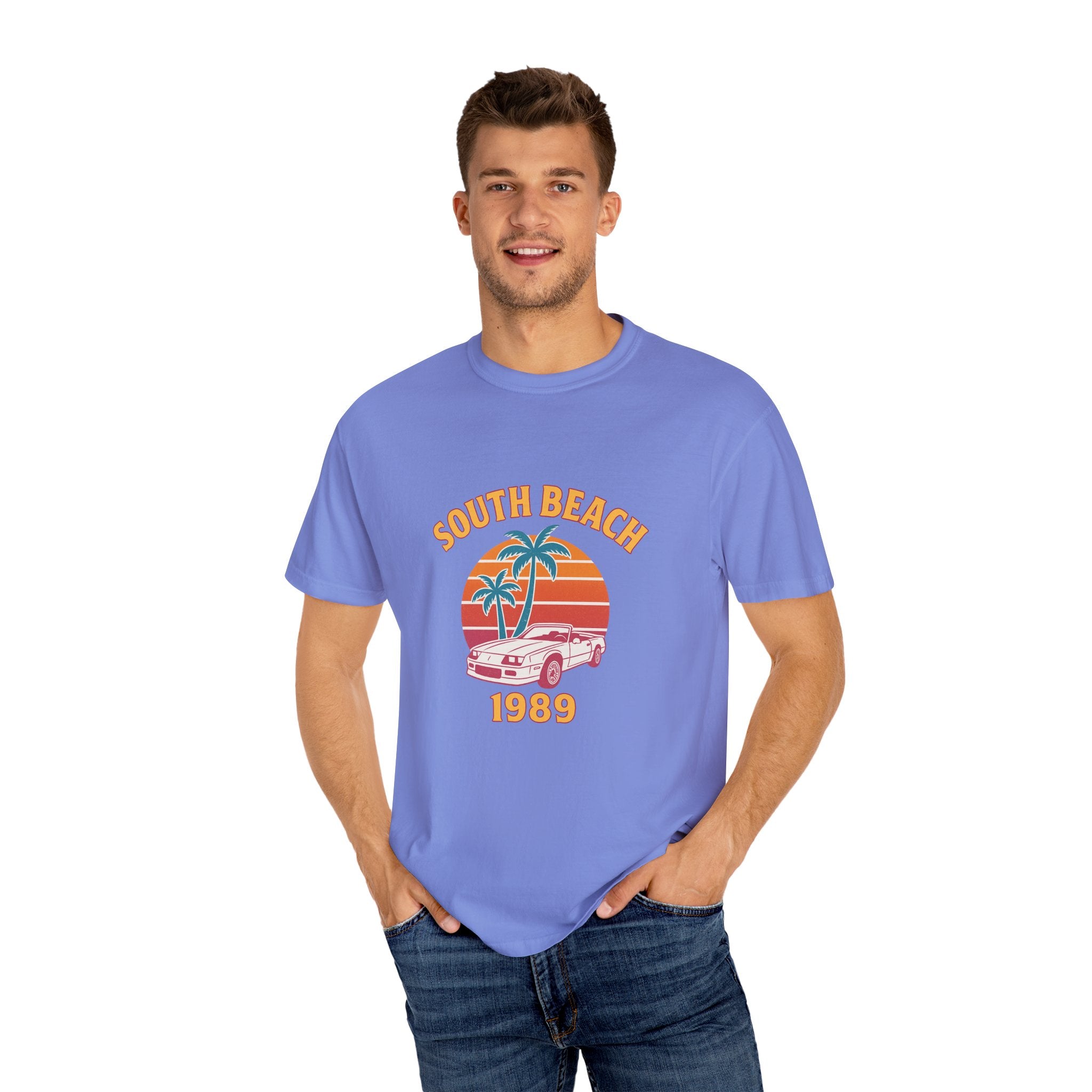 South Beach 1989 – Vintage Miami Unisex Tee - Maison Nautique 