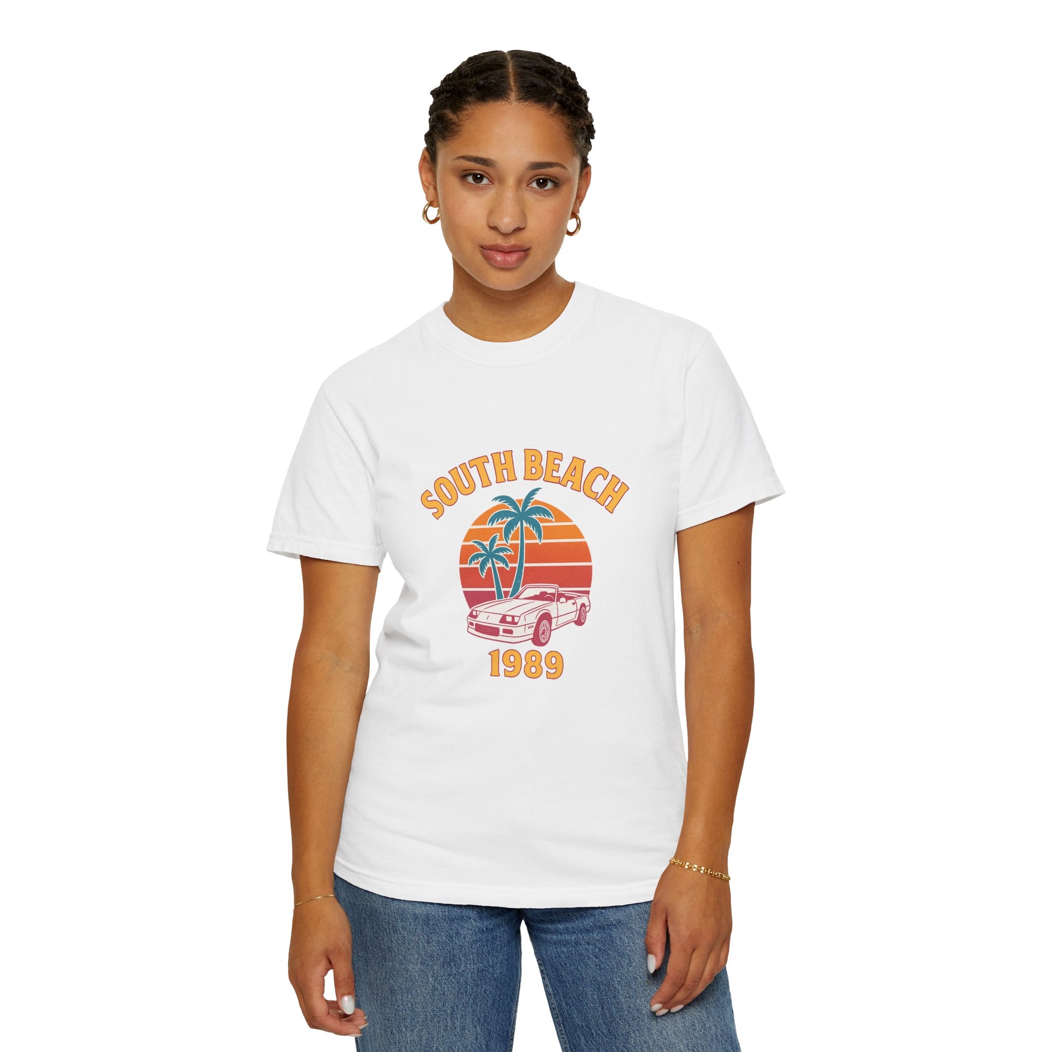 South Beach 1989 – Vintage Miami Unisex Tee - Maison Nautique 