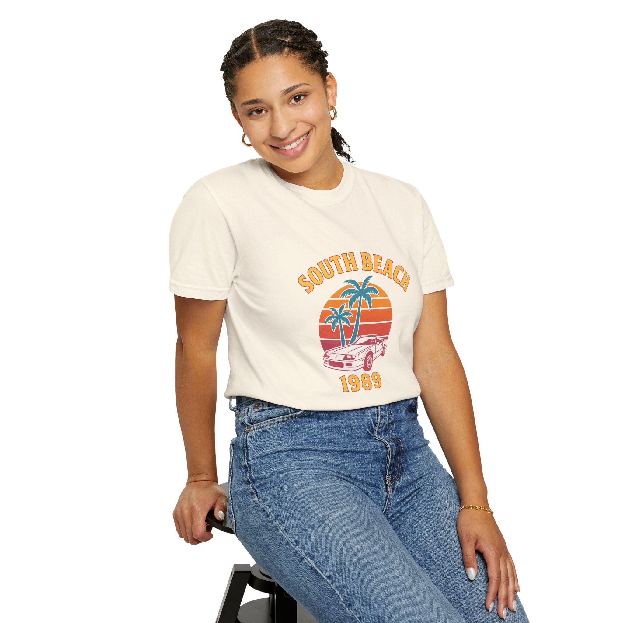 South Beach 1989 – Vintage Miami Unisex Tee - Maison Nautique 
