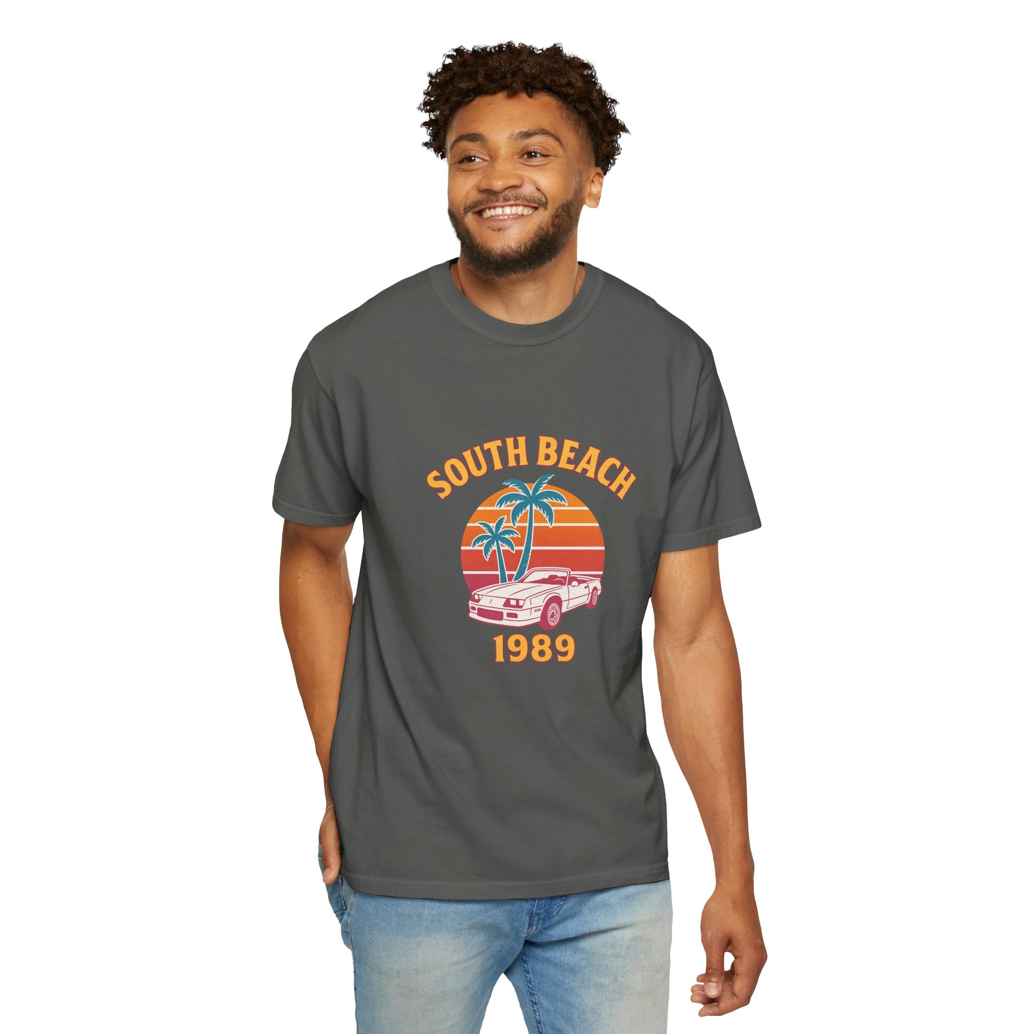South Beach 1989 – Vintage Miami Unisex Tee - Maison Nautique 