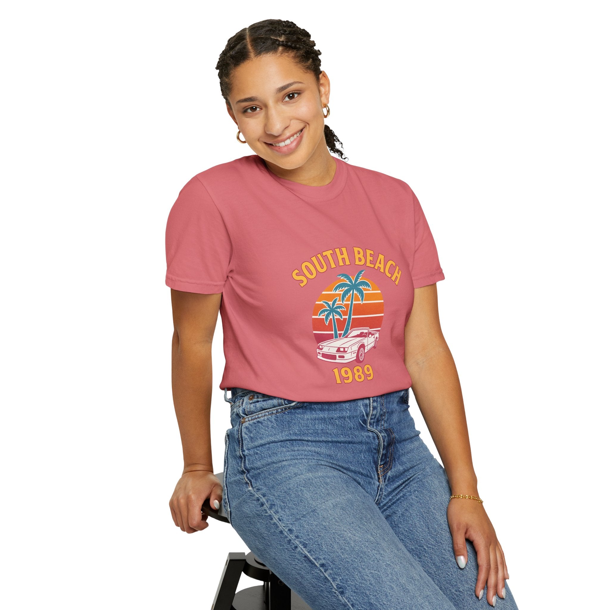 South Beach 1989 – Vintage Miami Unisex Tee - Maison Nautique 