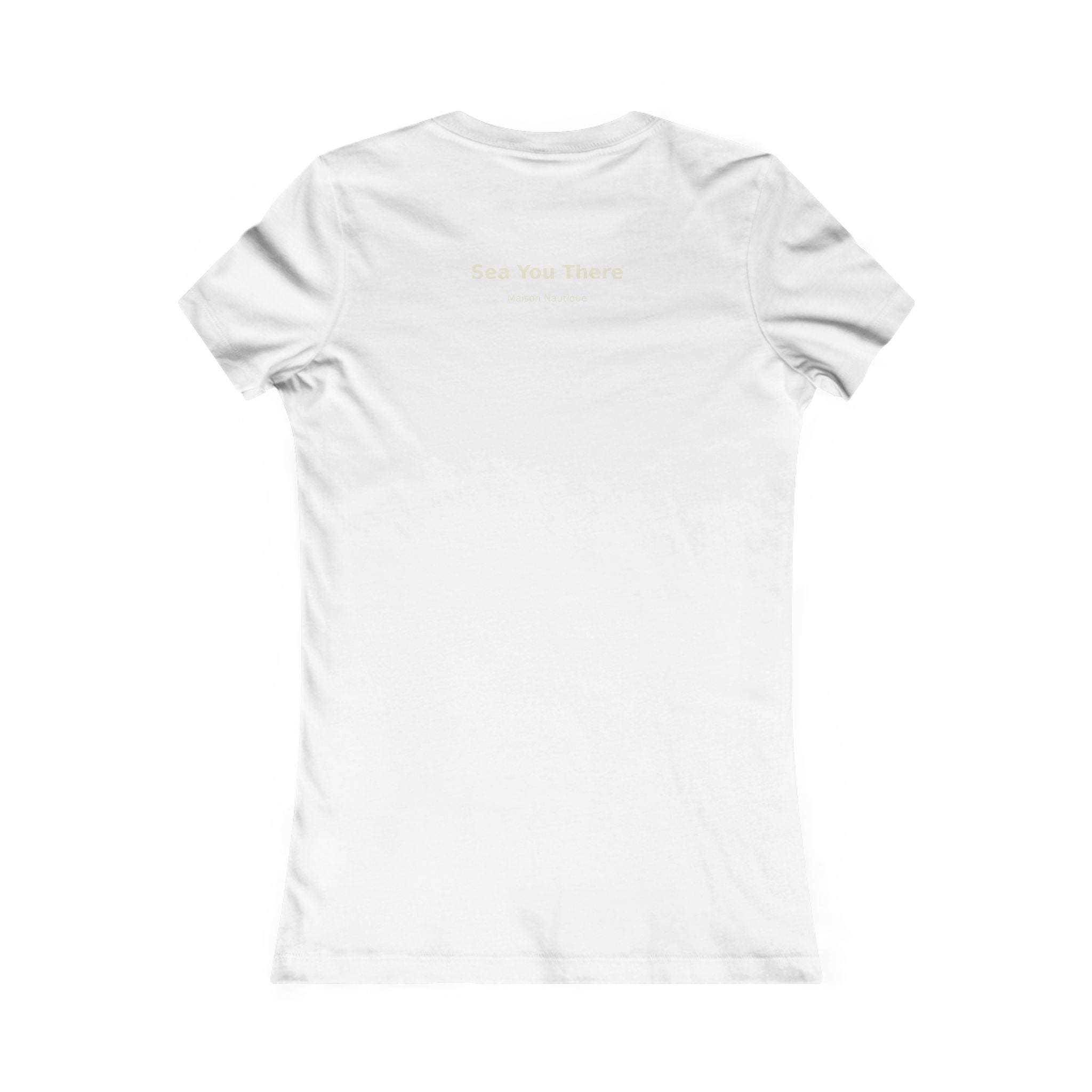 Women's Nautical Tee, Coastal Style Top, Beach Lover Shirt, Travel Gift, Adventure Apparel, Summer Vibes T-Shirt - Maison Nautique 