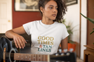 Good Times & Tan Lines – Maison Nautique Softstyle Tee - Maison Nautique 
