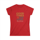 Good Times & Tan Lines – Maison Nautique Softstyle Tee - Maison Nautique 