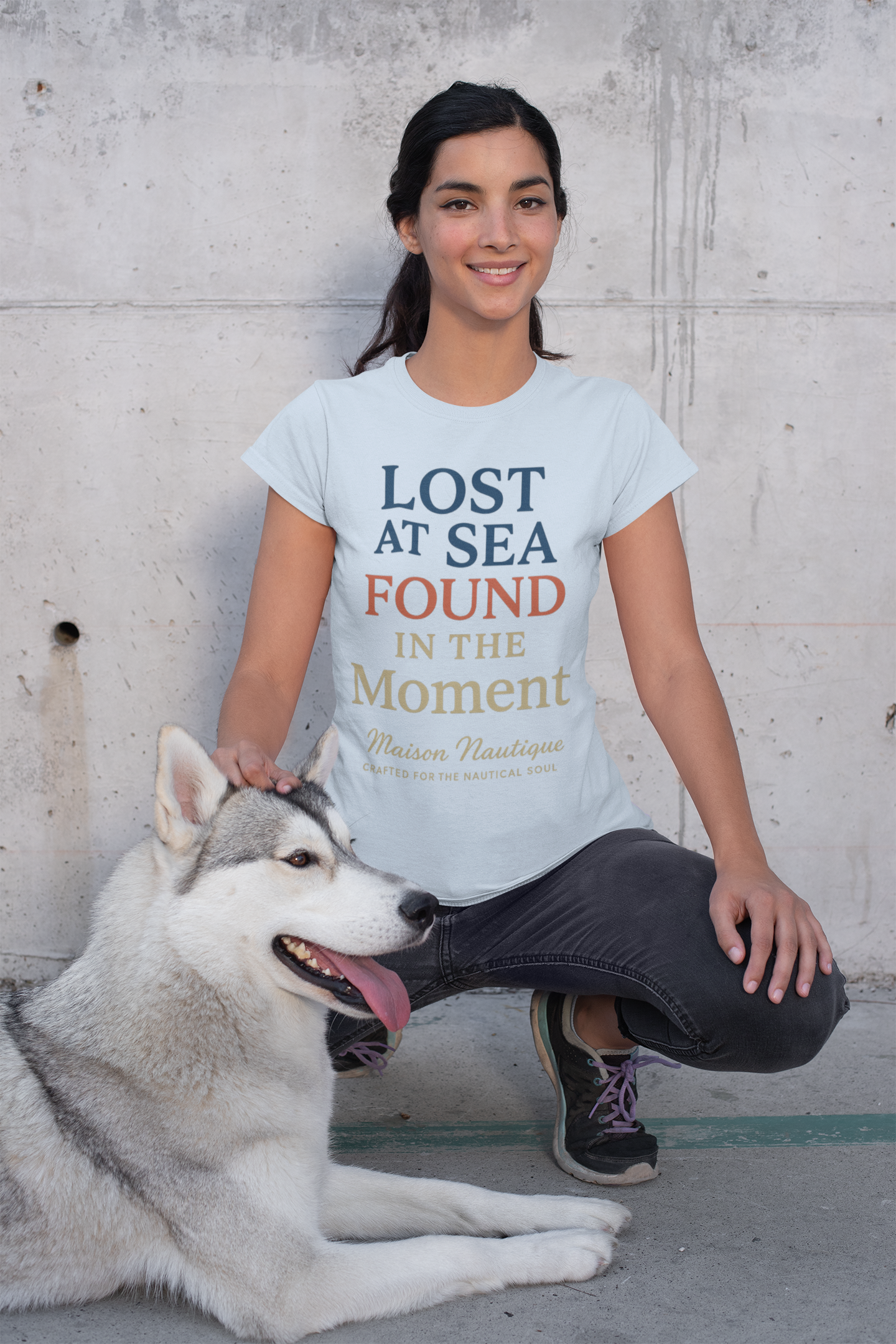 Lost at Sea Tee – Coastal Soul Series - Maison Nautique 