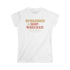 Maison Nautique "Sunkissed & Shipwrecked" Women's Softstyle Tee - Maison Nautique 