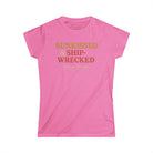 Maison Nautique "Sunkissed & Shipwrecked" Women's Softstyle Tee - Maison Nautique 