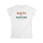 Maison Nautique "Nauti by Nature" Women's Softstyle Tee - Maison Nautique 