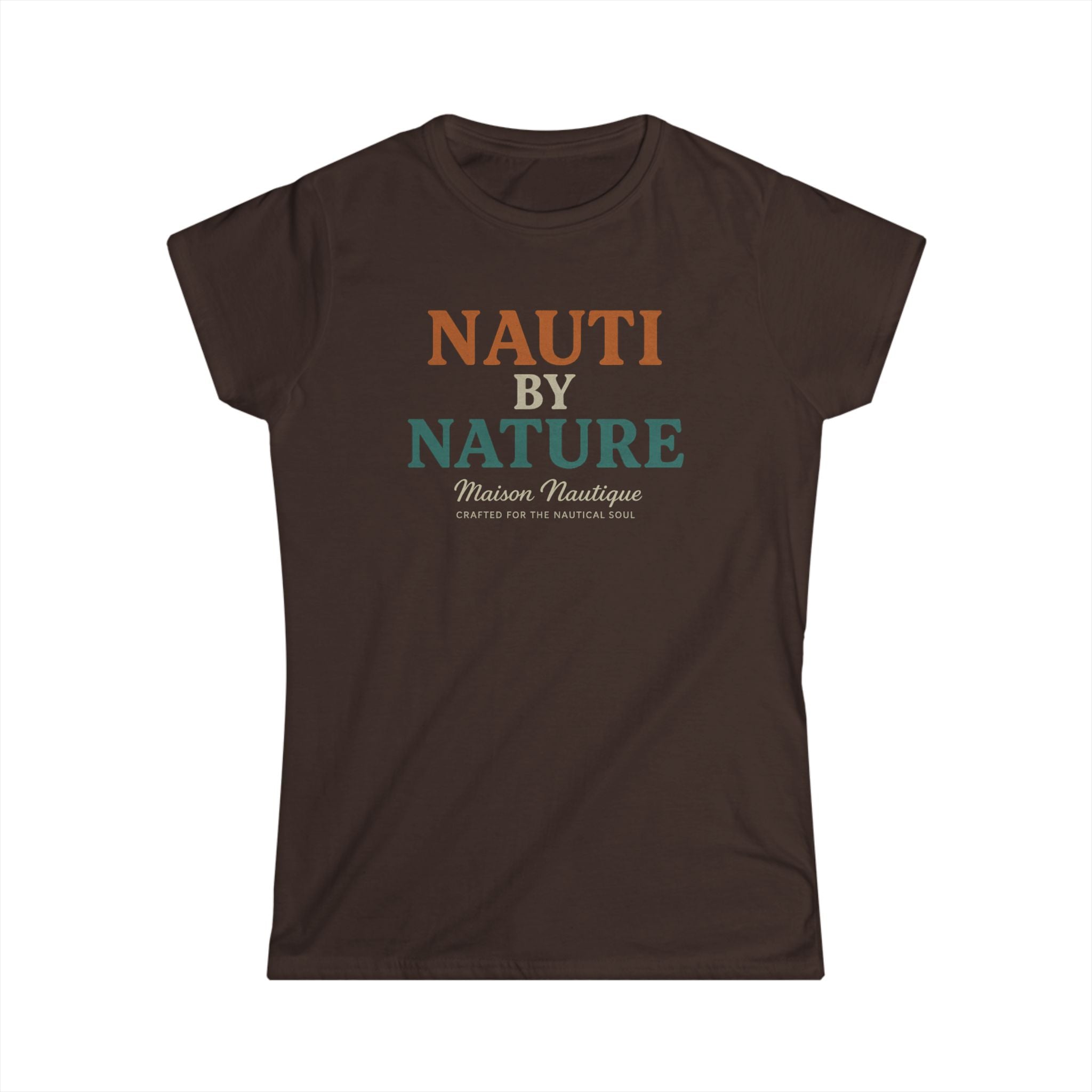 Maison Nautique "Nauti by Nature" Women's Softstyle Tee - Maison Nautique 