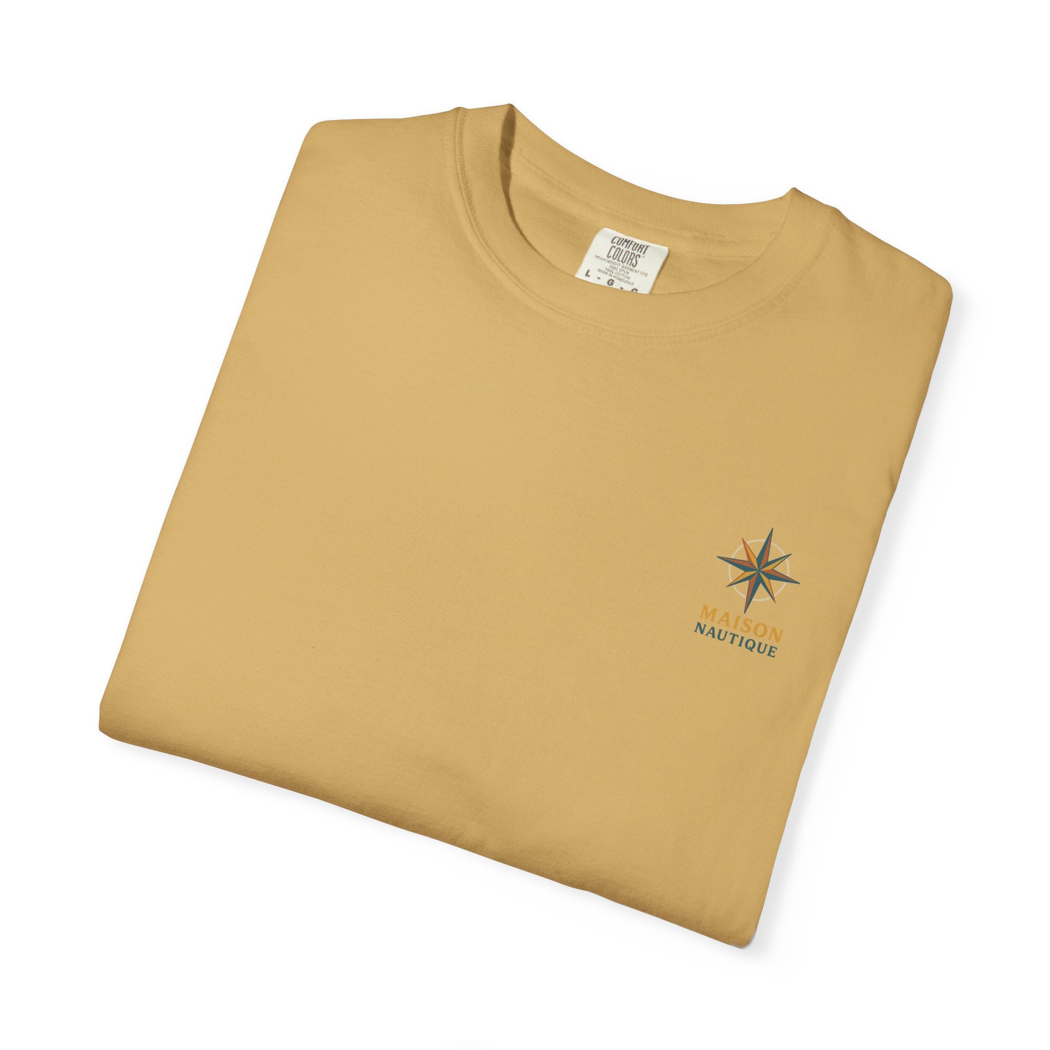 Captain-Ish Garment-Dyed  T-shirt - Nautical Adventure | Men - Maison Nautique 