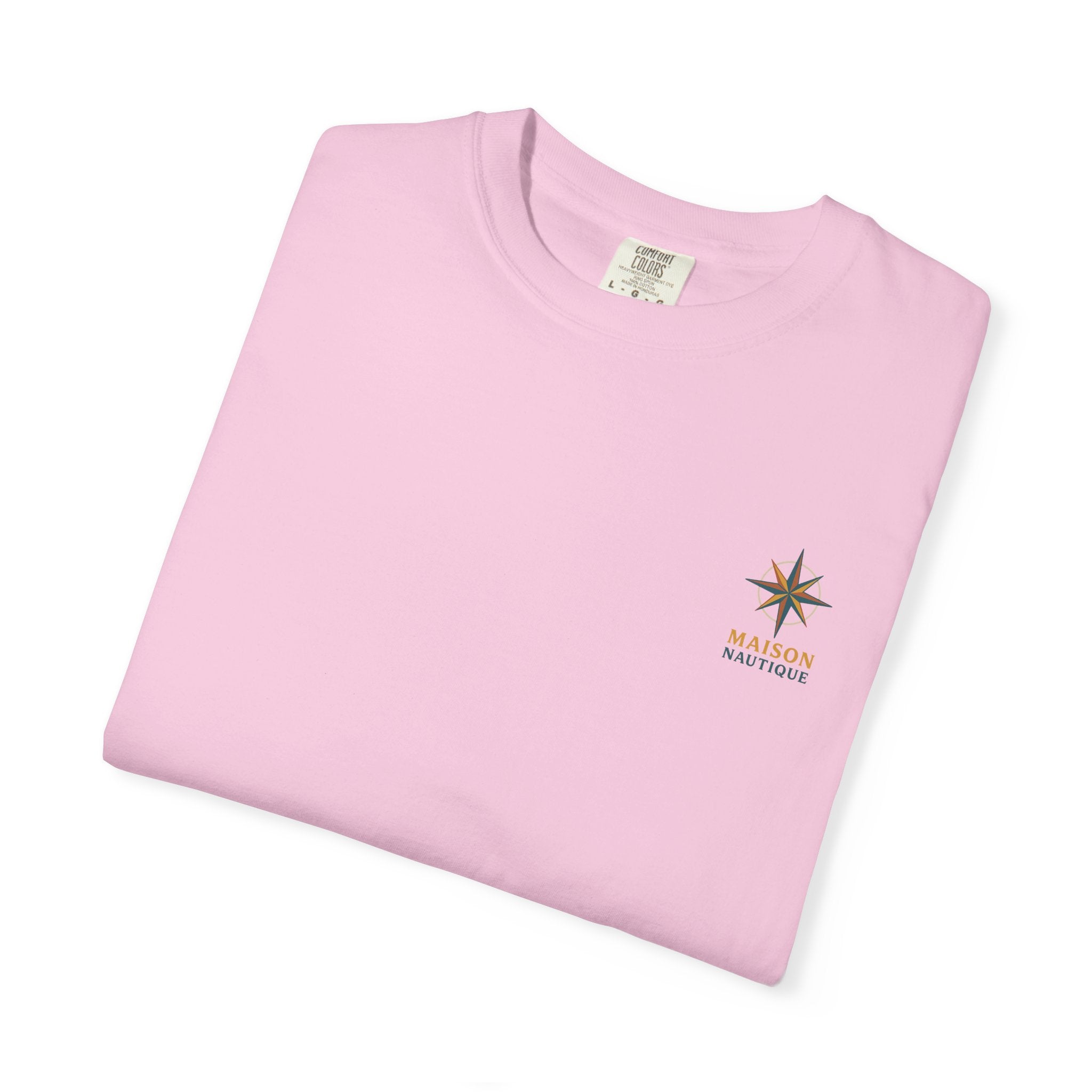 Captain-Ish Garment-Dyed  T-shirt - Nautical Adventure | Men - Maison Nautique 