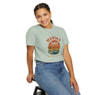 Marina Days, Sunset Nights – Unisex Garment-Dyed Tee | Unisex - Maison Nautique 