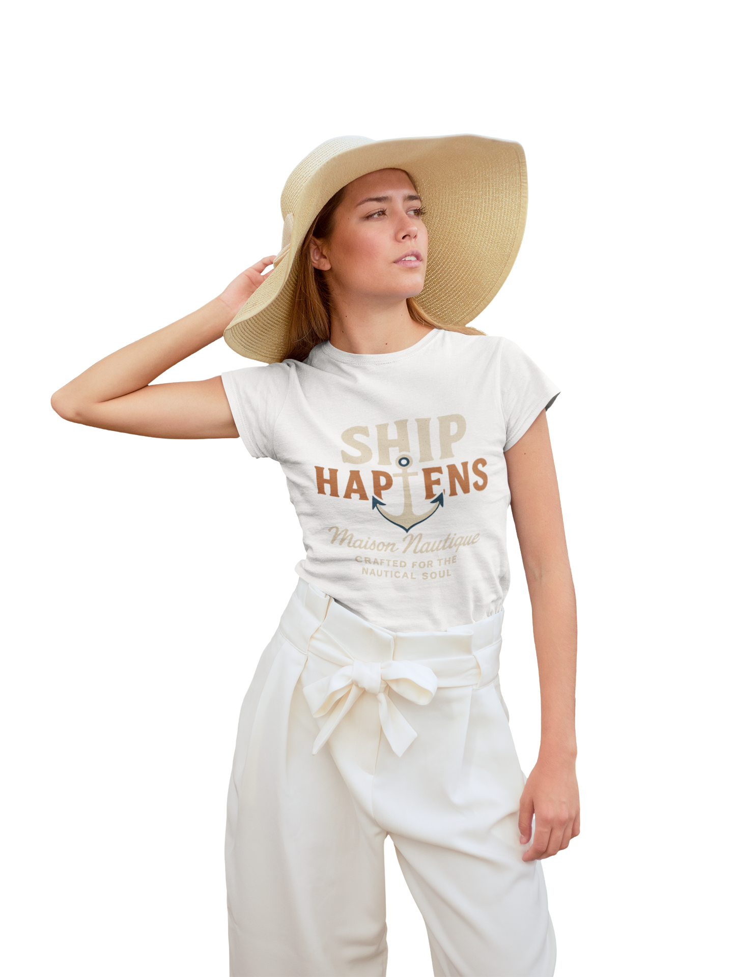 Ship Happens – Women’s Nautical Tee - Maison Nautique 