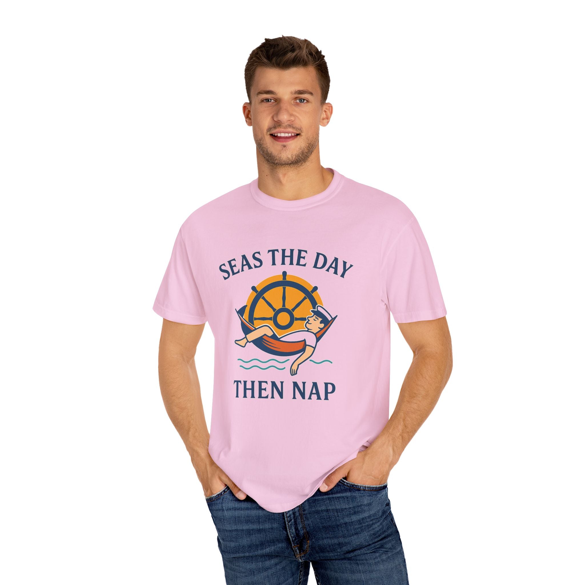The “Seas the Day” Tee – Leisure Collection - Maison Nautique 