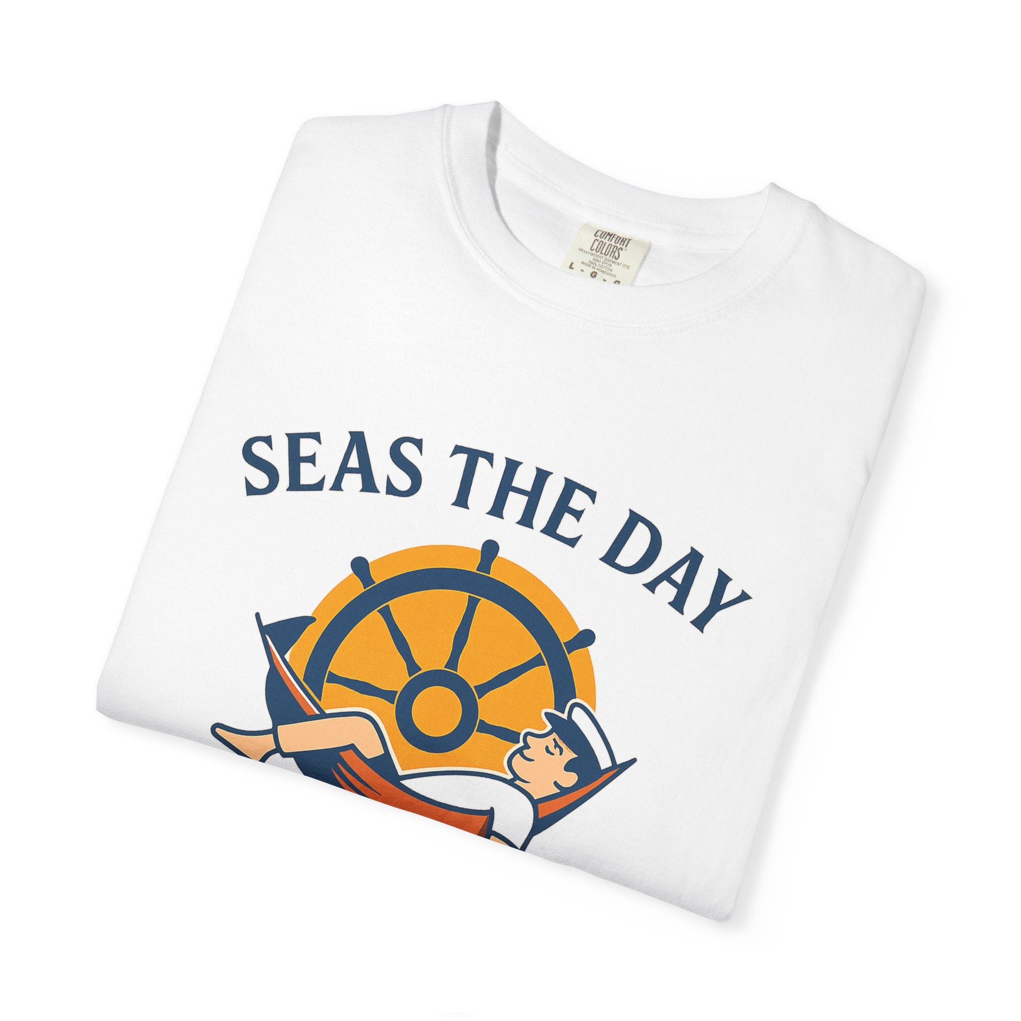 The “Seas the Day” Tee – Leisure Collection - Maison Nautique 