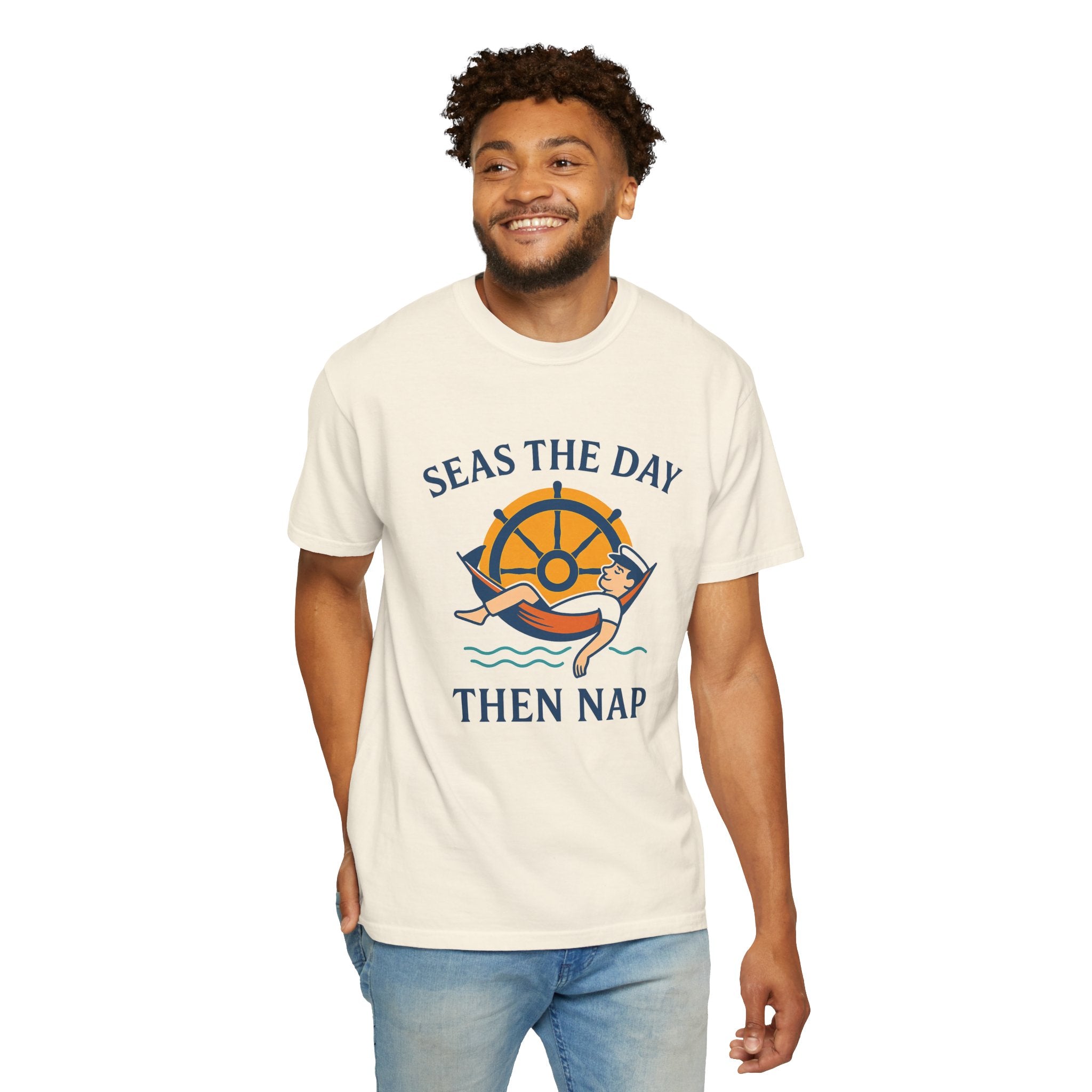 The “Seas the Day” Tee – Leisure Collection - Maison Nautique 