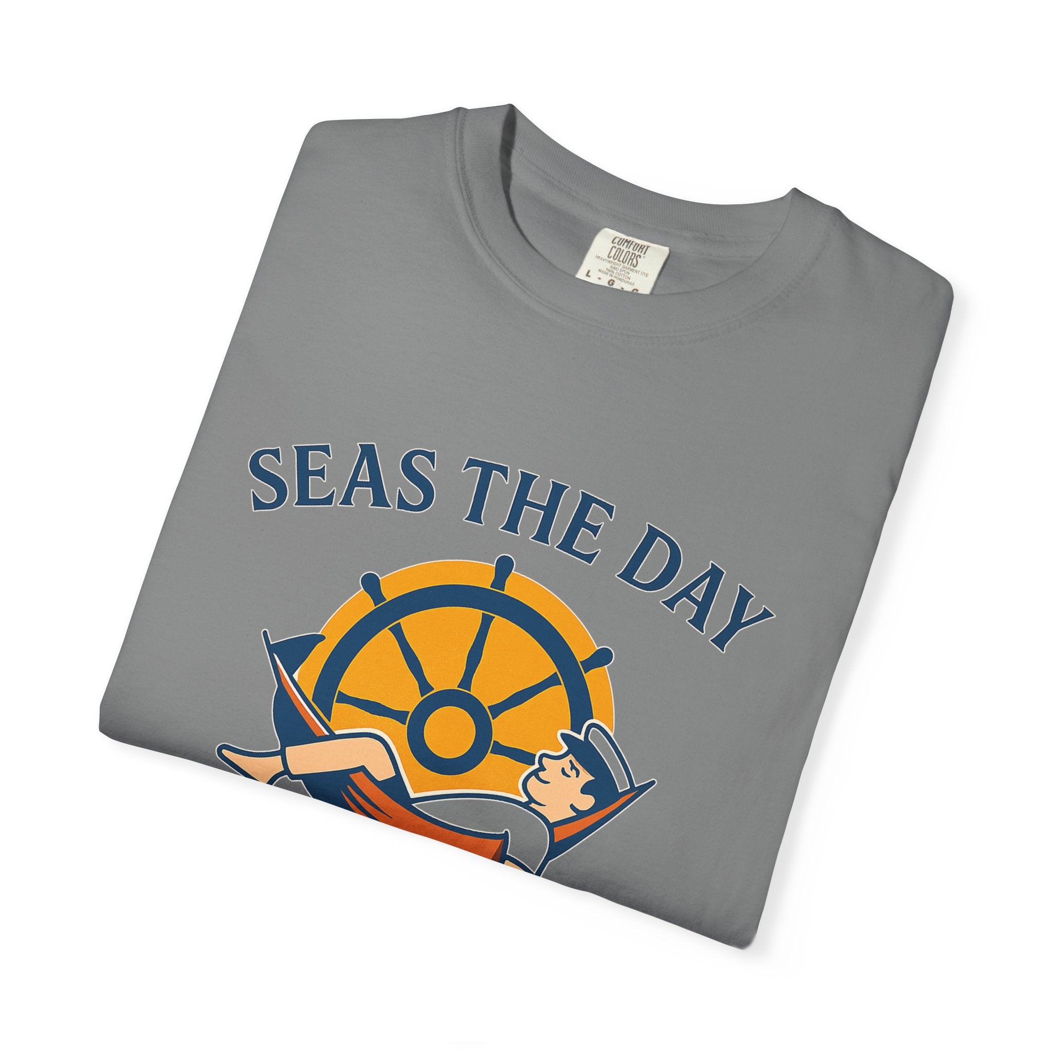 The “Seas the Day” Tee – Leisure Collection - Maison Nautique 