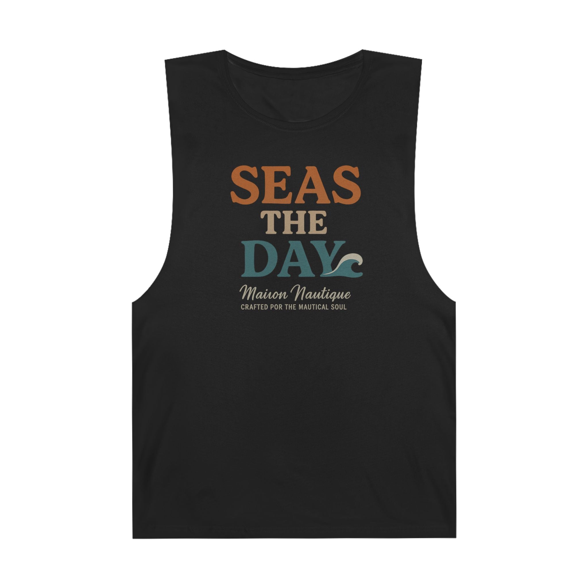 Maison Nautique "Seas the Day" Unisex Tank - Maison Nautique 