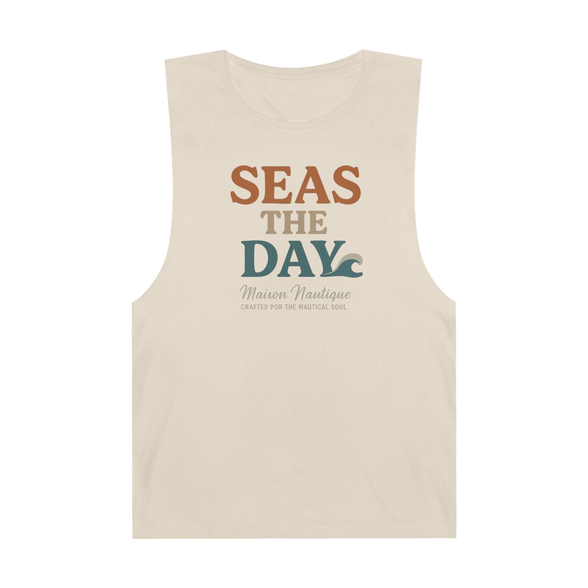 Maison Nautique "Seas the Day" Unisex Tank - Maison Nautique 