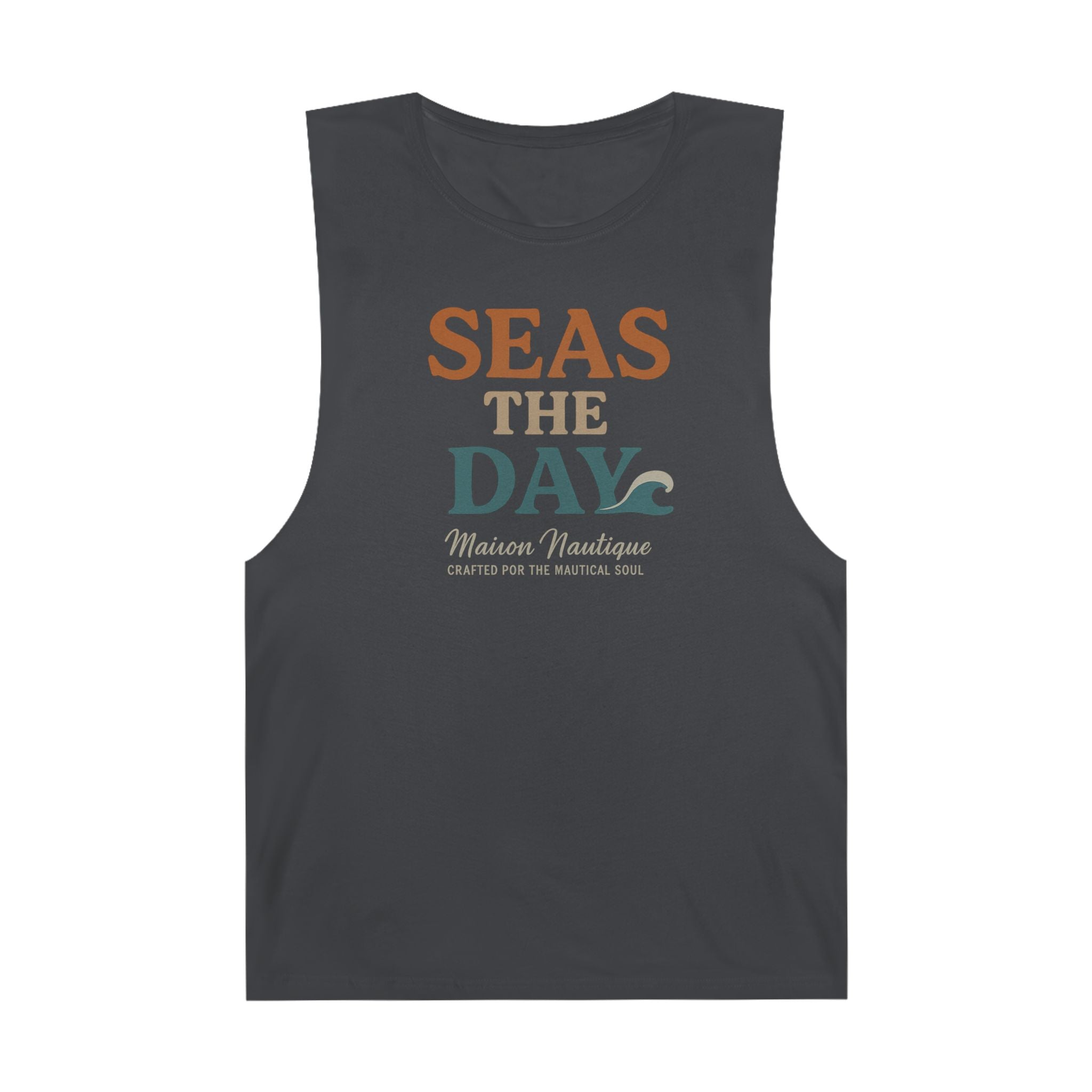 Maison Nautique "Seas the Day" Unisex Tank - Maison Nautique 