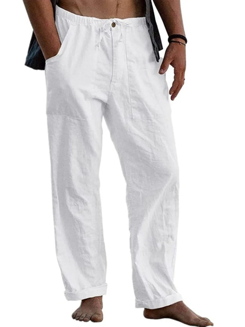 Men's Full Size Loose Fit Pants Plus Size
